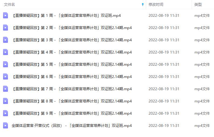 图片[5]-2022全媒体运营师：起薪高，待遇好，紧跟时代风口（全套视频课程 配套课件)-小奔自媒体