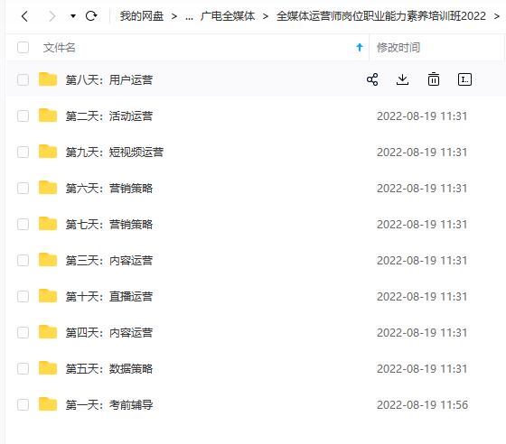 图片[2]-2022全媒体运营师：起薪高，待遇好，紧跟时代风口（全套视频课程 配套课件)-小奔自媒体