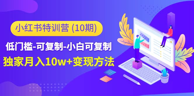 小红书特训营（第10期）低门槛-可复制-小白可复制-小奔自媒体
