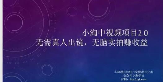 小淘项目组网赚永久会员，绝对是具有实操价值的，适合有项目做需要流程【持续更新】-小奔自媒体